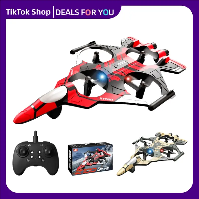 Mini Electronic Portable Drone with Lights - Compact Pocket-Sized Form, 4-Motor 3D Stunt Capability, Built-In Camera, 360-Degree Maneuver, Flip-and-Crash-Resistant Flexible EPP Material, Mini Drone