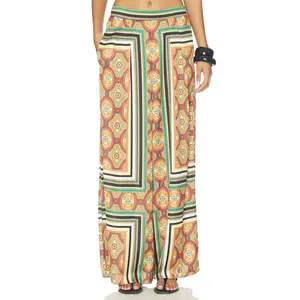 MISA Los Angeles Selena Pant in Majorelle Scarf