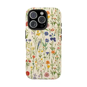 Cute Floral Phone Case Wildflower Phone Case Botanical Phone Case Flower Phone Case Cute Gift for Her Boho Phone Case