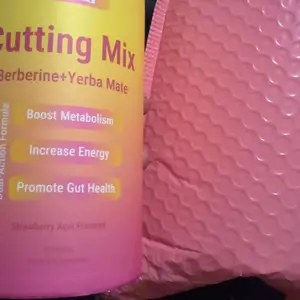 LeeFar Cutting Drink Mix – Berberine, Chromium, 5-HTP, Yerba Mate & Magnesium | Strawberry Açaí Flavor – 30 Servings