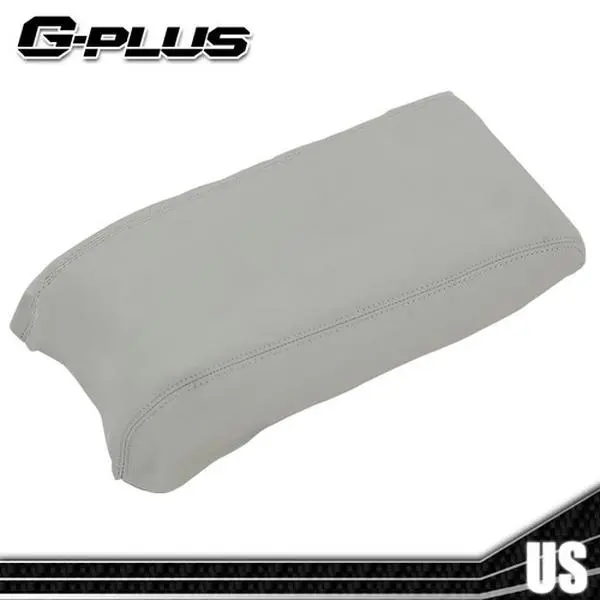 G-PLUS Gray Leather Center Console Lid Armrest Cover, Fit For 2015-2019 Hyundai Sonata, Direct Fit, Built To Last Factory Replacement Part, Strict Quality Control