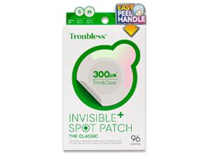 Troubless Invisible Pimple Spot Patch - 96 Ultra Thin Acne Patches - Easy Peel - 2 Sizes Skincare Skin Repair