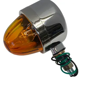 Grand General – Single Face Chrome Die Cast Auxiliary Light with Glass Lens