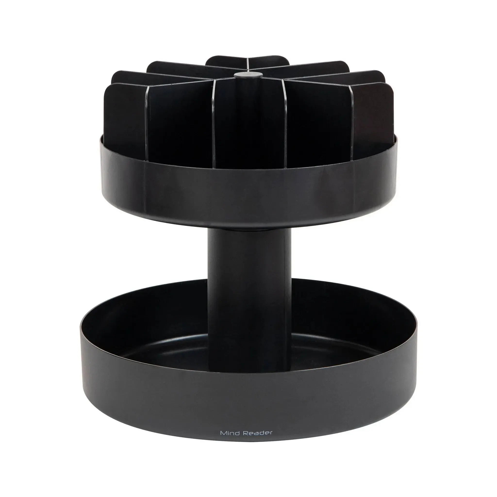 Snack Carousel - 2-Tier - Black