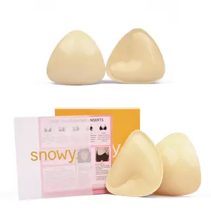 Snowy Invisible Push Up Sticky Bra-Sticky Push Up Inserts-Instant Boost Double-No Trace Push Up Adhesive Bra-Push Up Sticky Bra-Instant 3-5cm Lift Sticky Bra--Jelly Seamless Lift Sticky Bra-Waterproof Sweatproof Push Up Bra