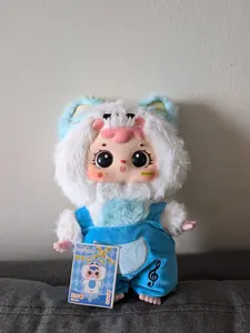 TYKE3 SERIES - High Quality Plush Collectible 8.3"–8.7" Tall Stuffed Doll Soft Weighted Dolls Cute Teddy Bear for Desk or Bag Display