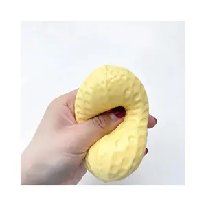 Peanut-Shaped Squeeze Stress Relief Toy, Soft-Touch Classic Novelty Toy, Ideal Gift for Friends