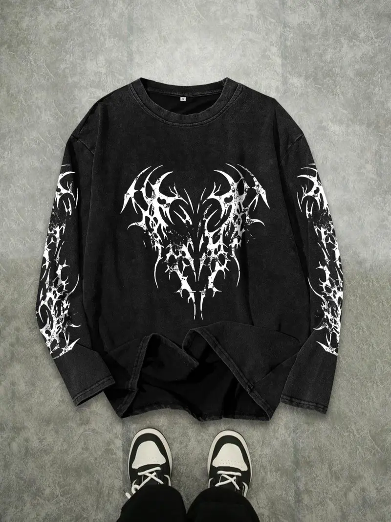 goth long sleeve - TikTok Shop