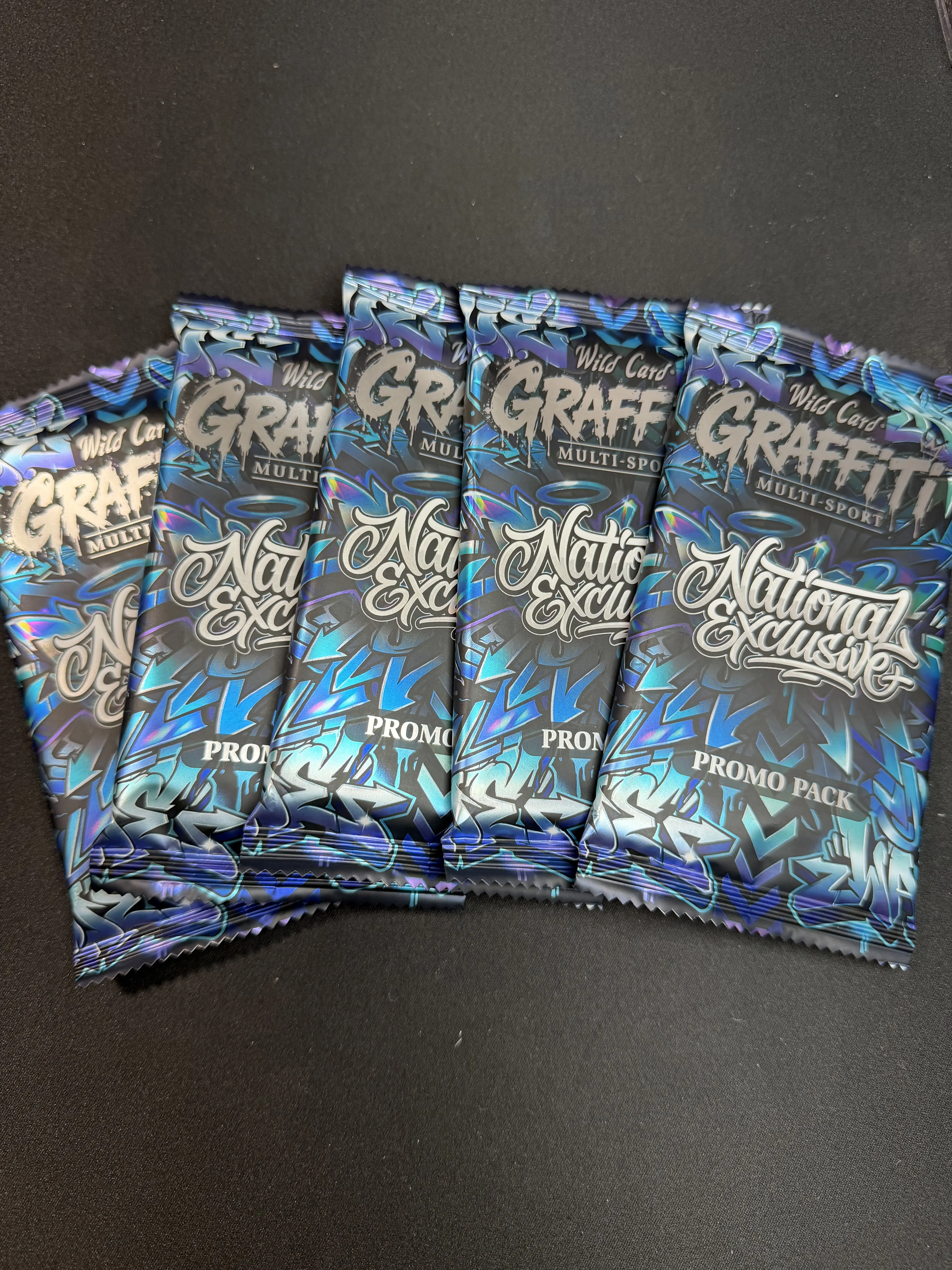 2026 MATTE METAL WILDCARD  GRAFFITI MULTI SPORT 5 Packs