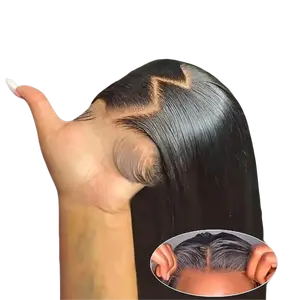 13x6 wear and go human hair wig 250% density human hair straight glueless wigs pre plucked pre cut 13x4 lace closure ready to wear wigs for women beginner friendly