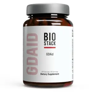 BioStack GDAid - Dietary Supplement with Chromium & Ceylon Cinnamon - 120 Capsules - 60 Servings Milk Thistle Seed InnoSlim
