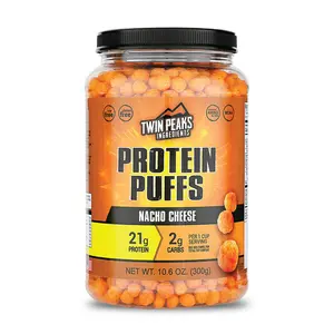 Twin Peaks Protein Puffs - 21g of Protein, Low Carb, Keto Friendly protein snacks Twin Peaks Protein Puffs - 21g of Protein, Low Carb, Keto Friendly protein snacks