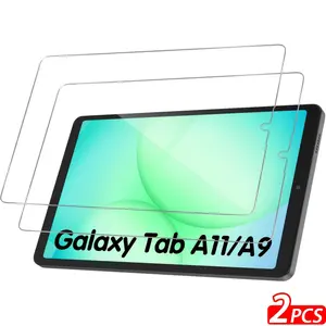 2-Pack Protective Screen Protector for Samsung A11+/A11/A9+/A9 11/8.7 , HD Tempered Glass Film Accessories