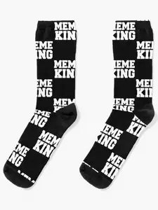 Meme King Social Media Influencer Internet Humor Viral Socks