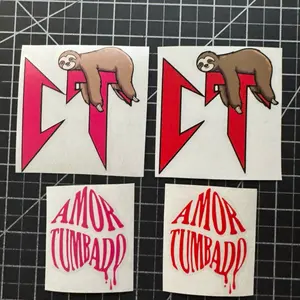 Corridos Tumbados CT 4pc Sticker Set- Decorative and Removable