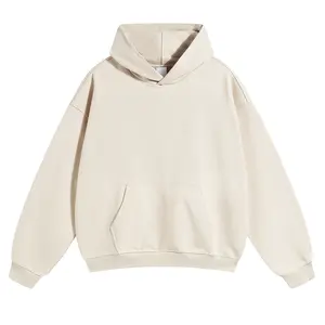 [Solid Color] Hooded Cotton Sweatshirt - Comfortable Daily Wear Hoodie for All Genders