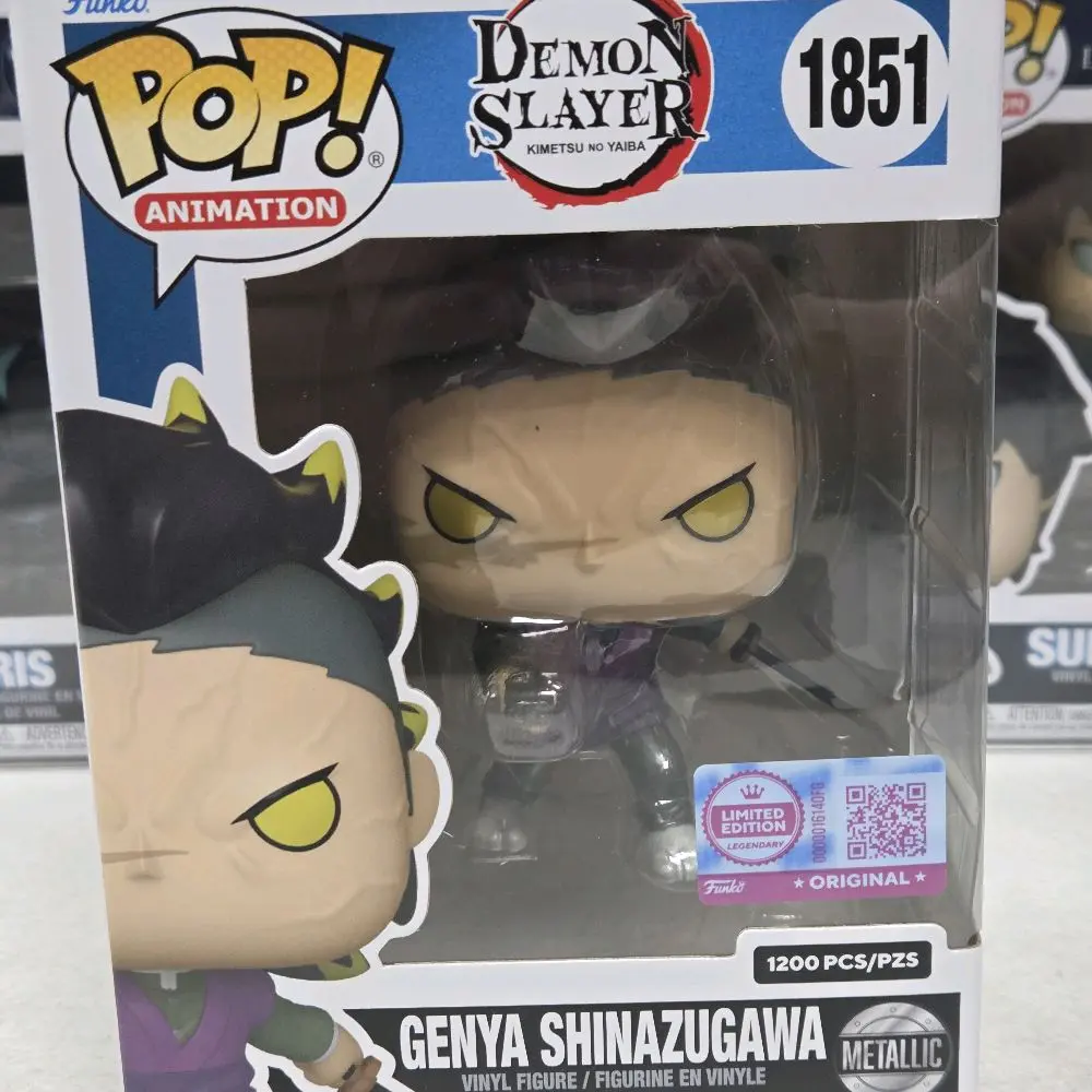 Funko Pop! Genya Shinazugawa #1851 Metallic 1200 Piece exclusive