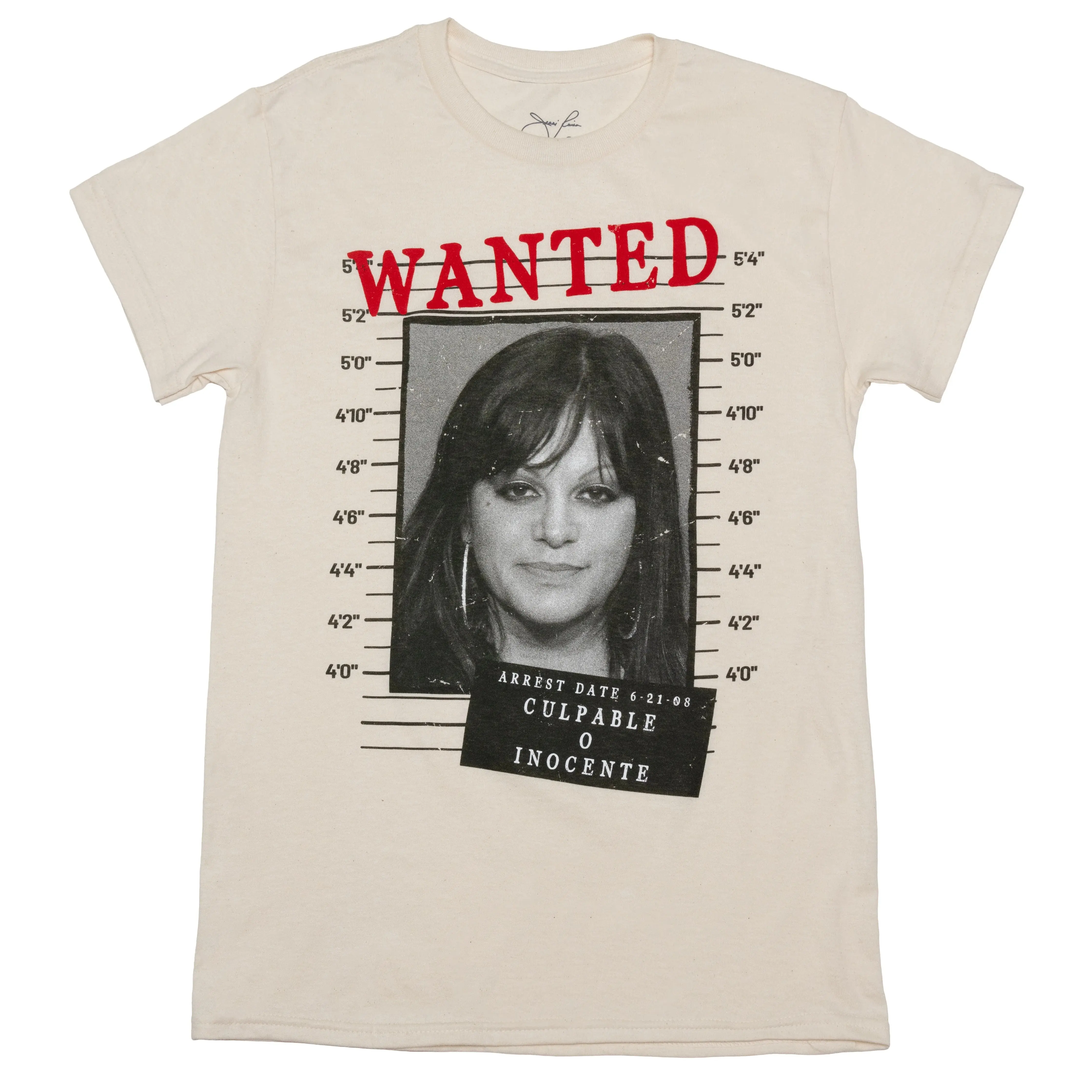 Wanted Jenni Rivera T-shirt,  Graphic Jenni Tee, Casual Streetwear Unisex Top, Vintage Mexican Streetwear Unisex Shirt, Full Size, Full Color.
