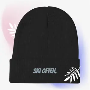 Embroidered Beanie