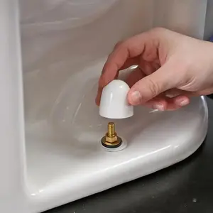 Toilet Bowl Bolt Cap (8 Counts/set), Round Plastic Push-on Toilet Bowl Bolt Cap, Easy Installation Cap, Toilet Parts, Home Supplies