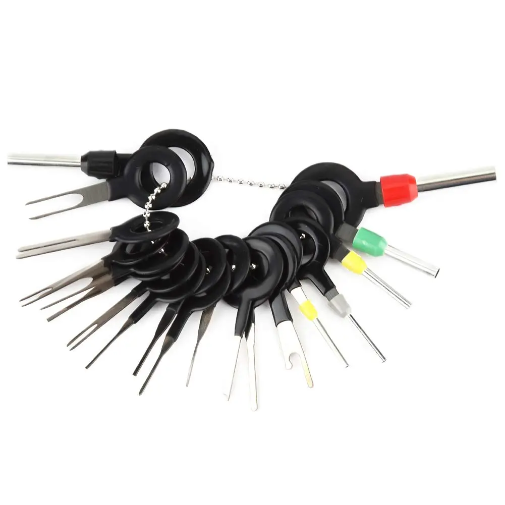 Car Terminal Removal Tool Kit, MultifunctionalPuller Kit, Electrical Connector PinRemoval Tool Kit, Pin Extractor TerminalRelease Tool Set for Automotive Car, Hardware Auto Repair Tools Essential Tools