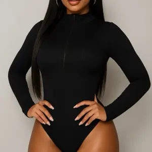 Snatched Ribbed Bodysuit
