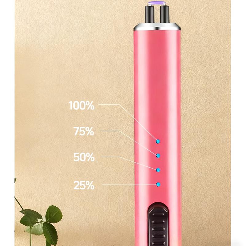 Igniter, electric igniter, rechargeable C-type igniter, arc igniter with LED battery display, flameless long-wick candle igniter, designed for barbecue and camping, Christmas gift, New Year gift