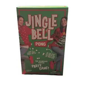 Jingle bells  pong articulate board game couple