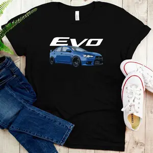 Evolution X Evo 10 Jdm Mitsubishi Octane Blue (1) T-Shirt