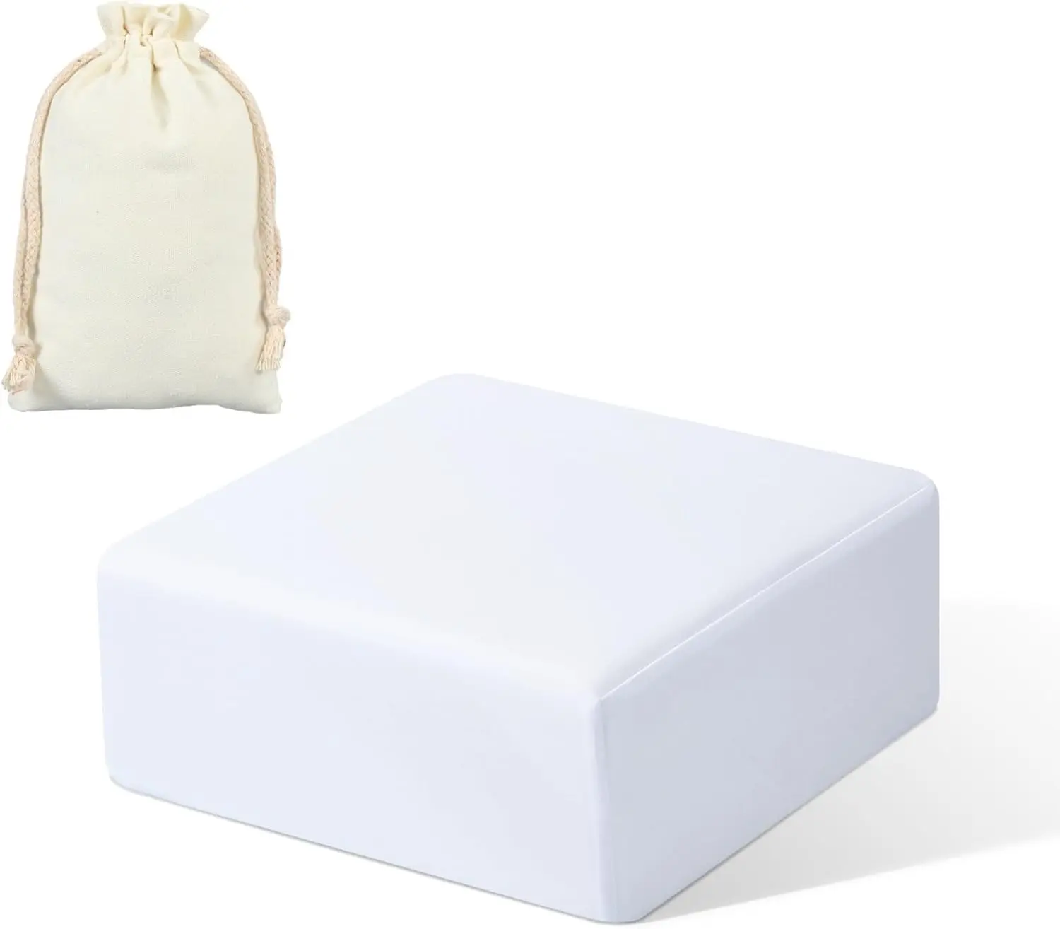 Travel Cube Memory Foam Pillow for Side Sleepers