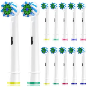4/8/12/16pcs EB50 Cross Action Replacement Brush Heads For Oral B D12 D16 D100 3757 3709 pro3 pro1max electric toothbrush