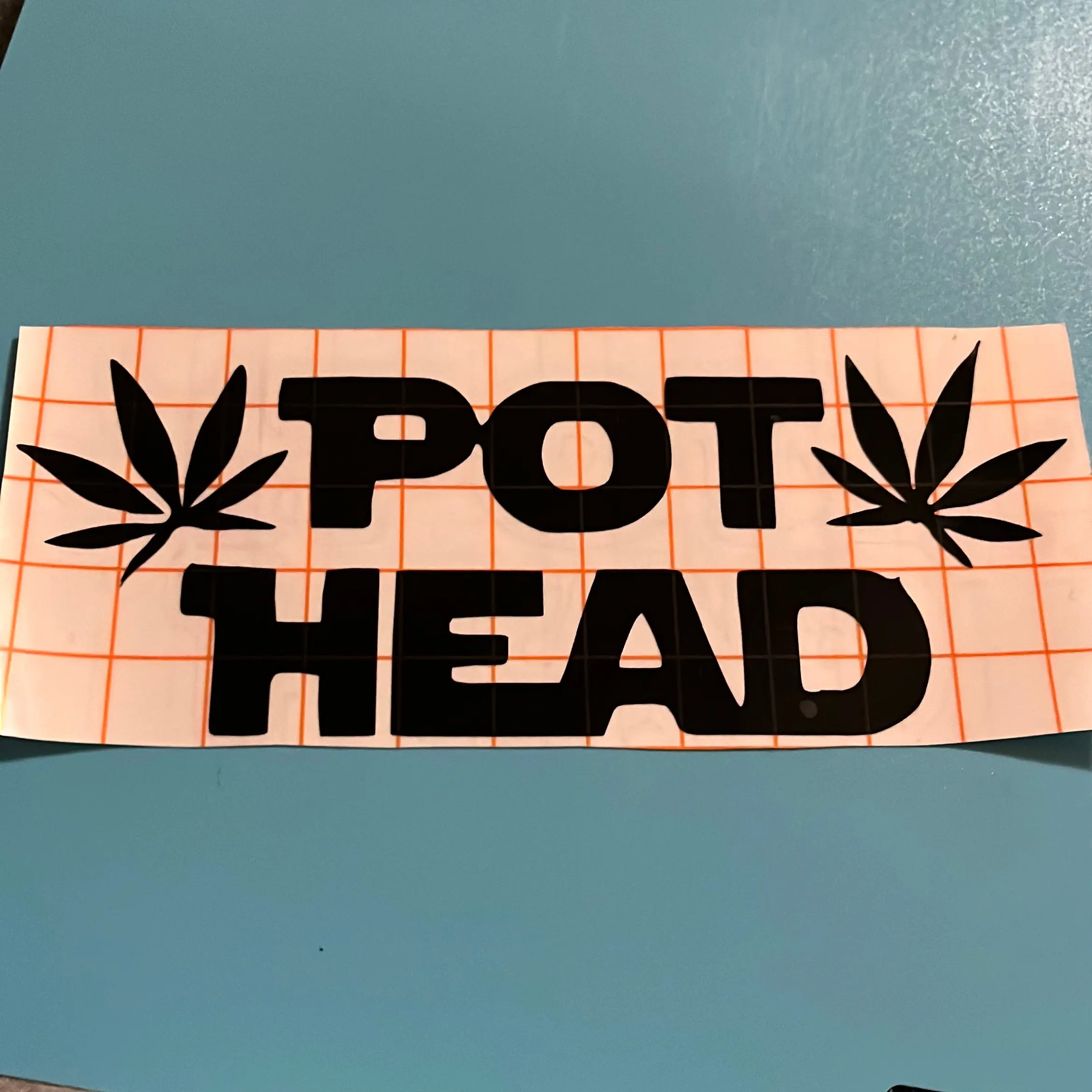 “Maple leaf” Head car sticker/decal