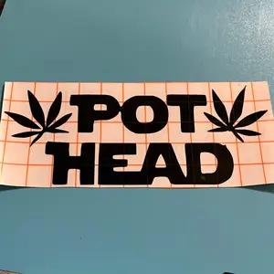 “Maple leaf” Head car sticker/decal