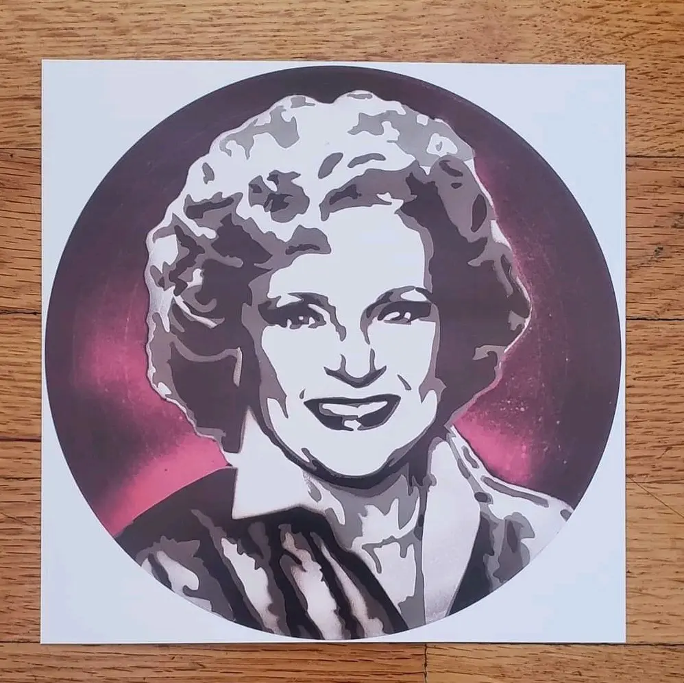Betty 8x8 Art Print - Matte Wall Art Print