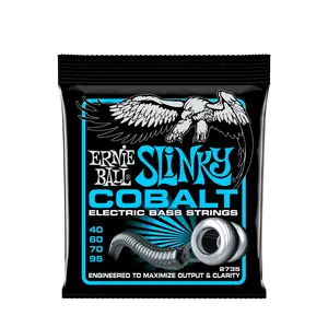 Ernie Ball Extra Slinky Cobalt Electric Bass Strings - 40-95 Gauge
