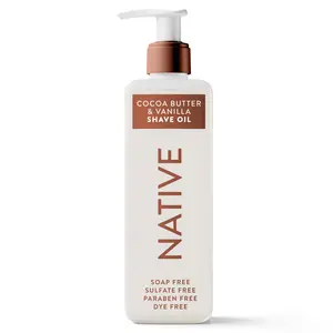 NATIVE Super Silky Shave Oil – Clear, Smooth Glide NATIVE Super Silky Shave Oil – Clear, Smooth Glide
