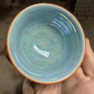 Masterpiece Handmade Jian zhan Tea Cup Kiln Opening