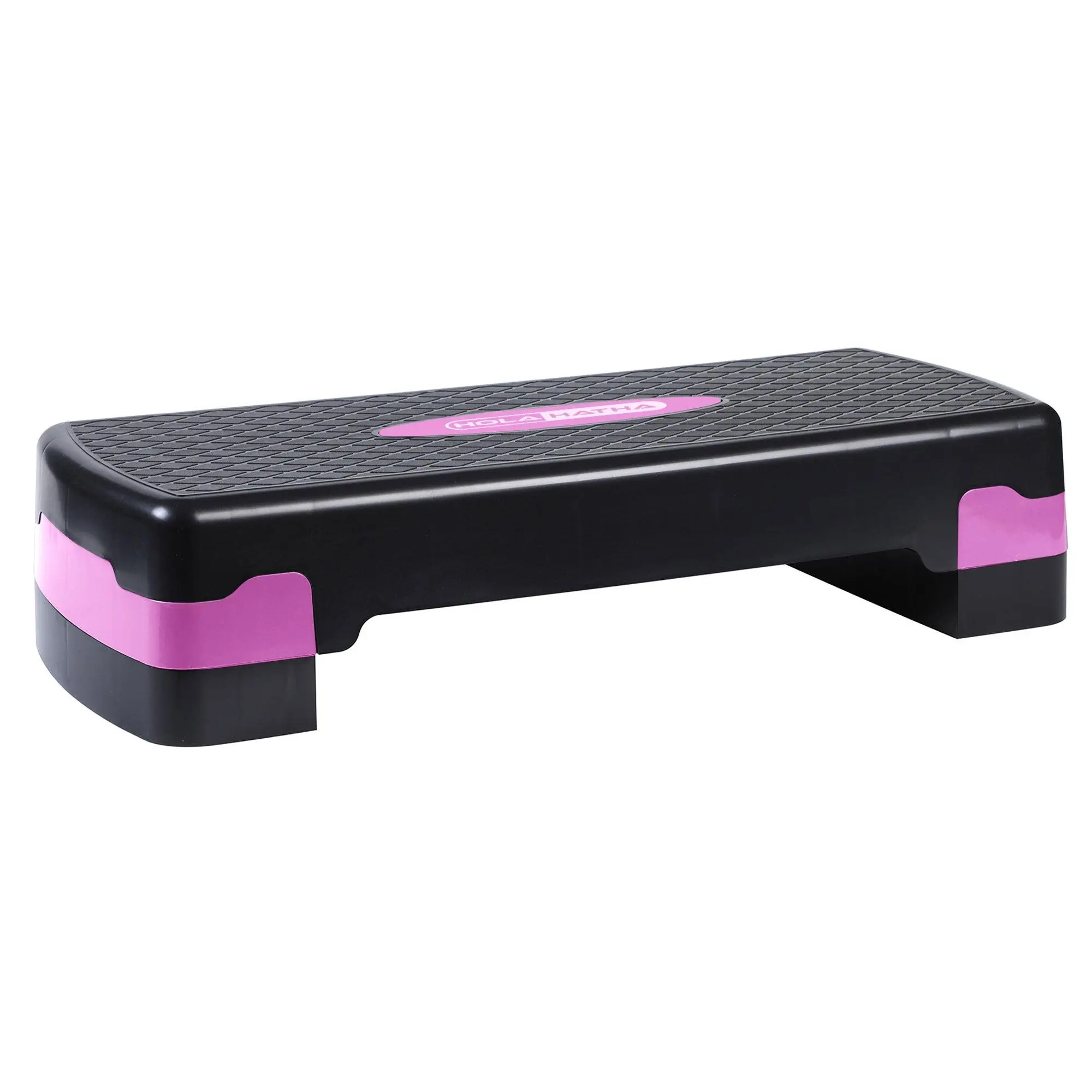 HolaHatha Aerobic Step Platform Exercise Fitness Equipment w/ Adjustable Height HolaHatha Aerobic Step Platform Exercise Fitness Equipment w/ Adjustable Height