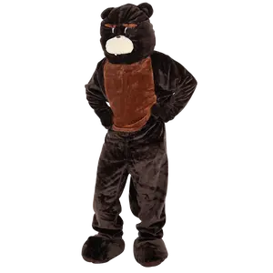 Beaver Mascot Costume For Adults | Breathable Full-Body Outfit with Head Mask & Shoe Covers - Perfect for Cosplay, Theme Party, Cheerleading, School Events - Menswear
