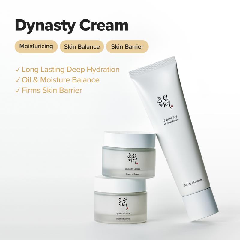 [Beauty of Joseon Official] Dynasty Cream for Dry, Sensitive Skin, Korean Skincare for Men and Women, Hydrating, Moisturizer 50ml, 1.69 fl.oz.