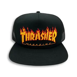 THRASHER | Embroidered Flame Mesh Hat