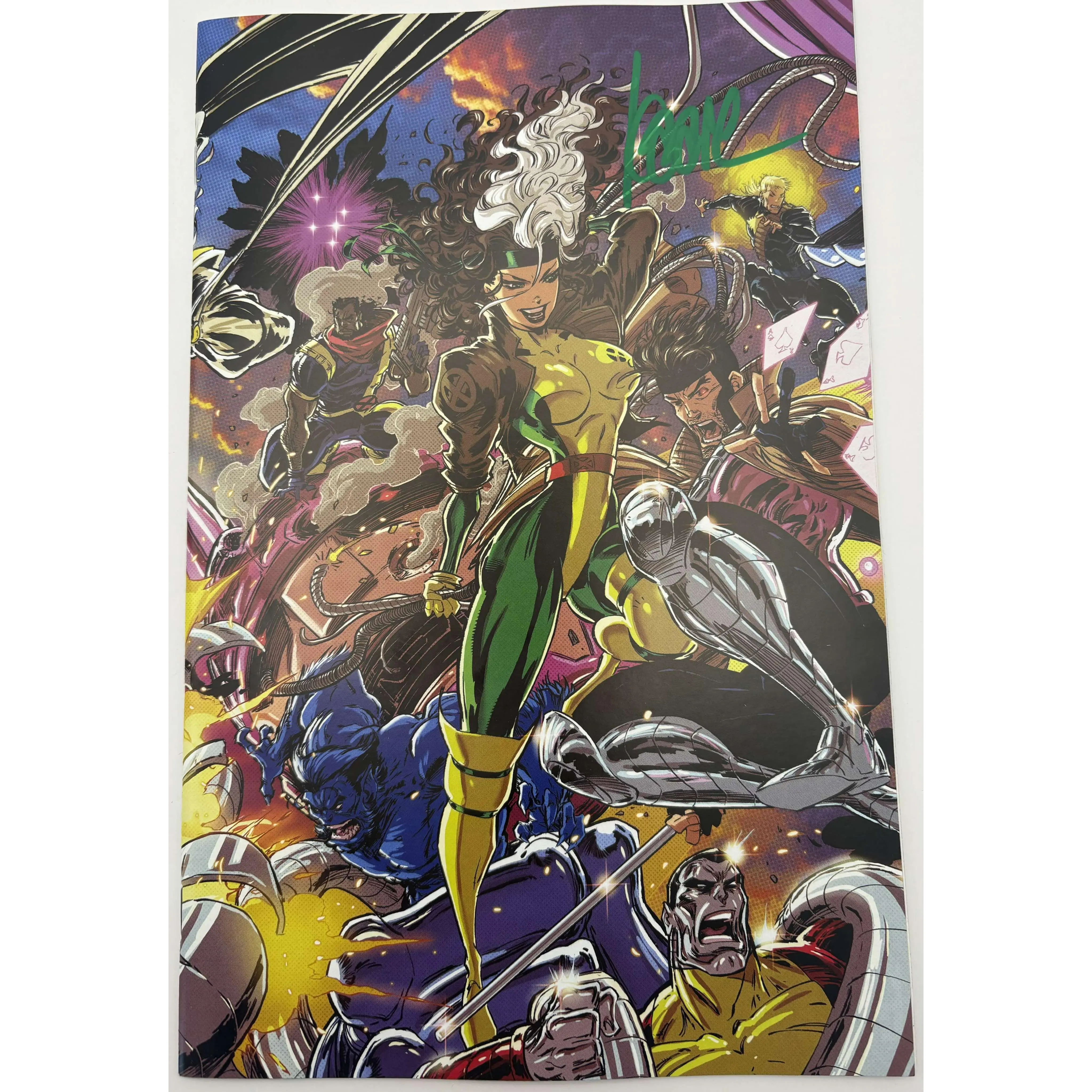 Signed by Kaare Andrews - Mystique #1 Action Comic Book, Unknown Comics Virgin Connecting Cover Exclusive Variant, Superhero Comic, In Stock