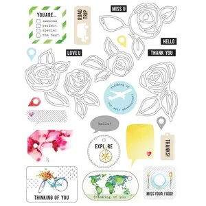 New Day Card Kit Die Cuts