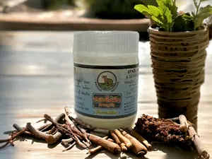 KanouKham Ya Lao Herbal Massage Balm 50ml with Essential Peppermint Oil