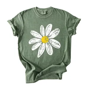 Daisy Graphic T-Shirt for Women & Men – Vintage Floral Tee, Aesthetic Boho Flower Shirt, Casual Trendy Style Top