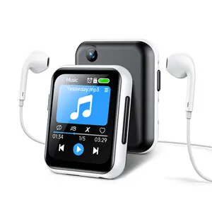 MP3 Player with 128GB TF Card, FHD 720P Digital Camera, Bluetooth 5.4 Lossless Sound Audio Player Mp4 Portable Wireless Screen