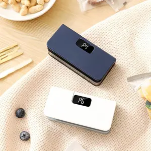 2 in 1 Mini Vacuum Sealer, 6-level Adjustable Multi-functional Sealing Machine with LCD Screen, Household Kitchen Appliances for Home UseGift