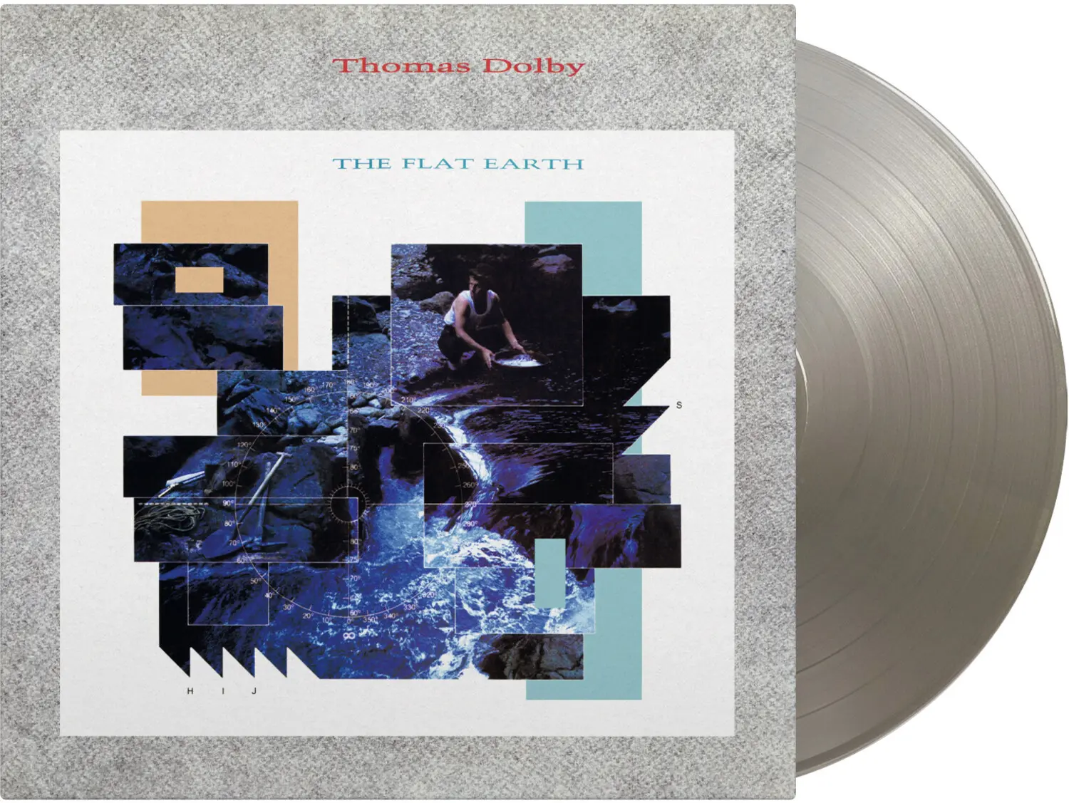 Thomas Dolby - Flat Earth - Limited 180-Gram Silver Colored Vinyl  [VINYL RECORD - LP] Colored Vinyl, Ltd Ed, 180 Gram, Silver, Holland - Import