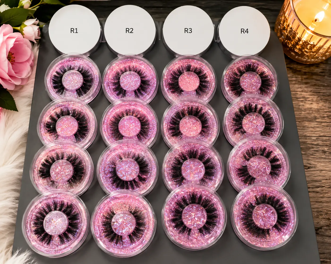 3D Mink False Eyelashes – Natural Wispy Reusable Lashes
