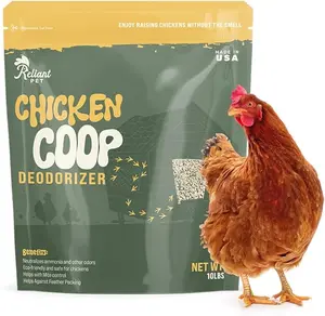 Reliant Pet Chicken Coop Deodorizer - 7LB Natural Coop Refresher for Chickens Run, Better Than Lime for Cleaner Coop